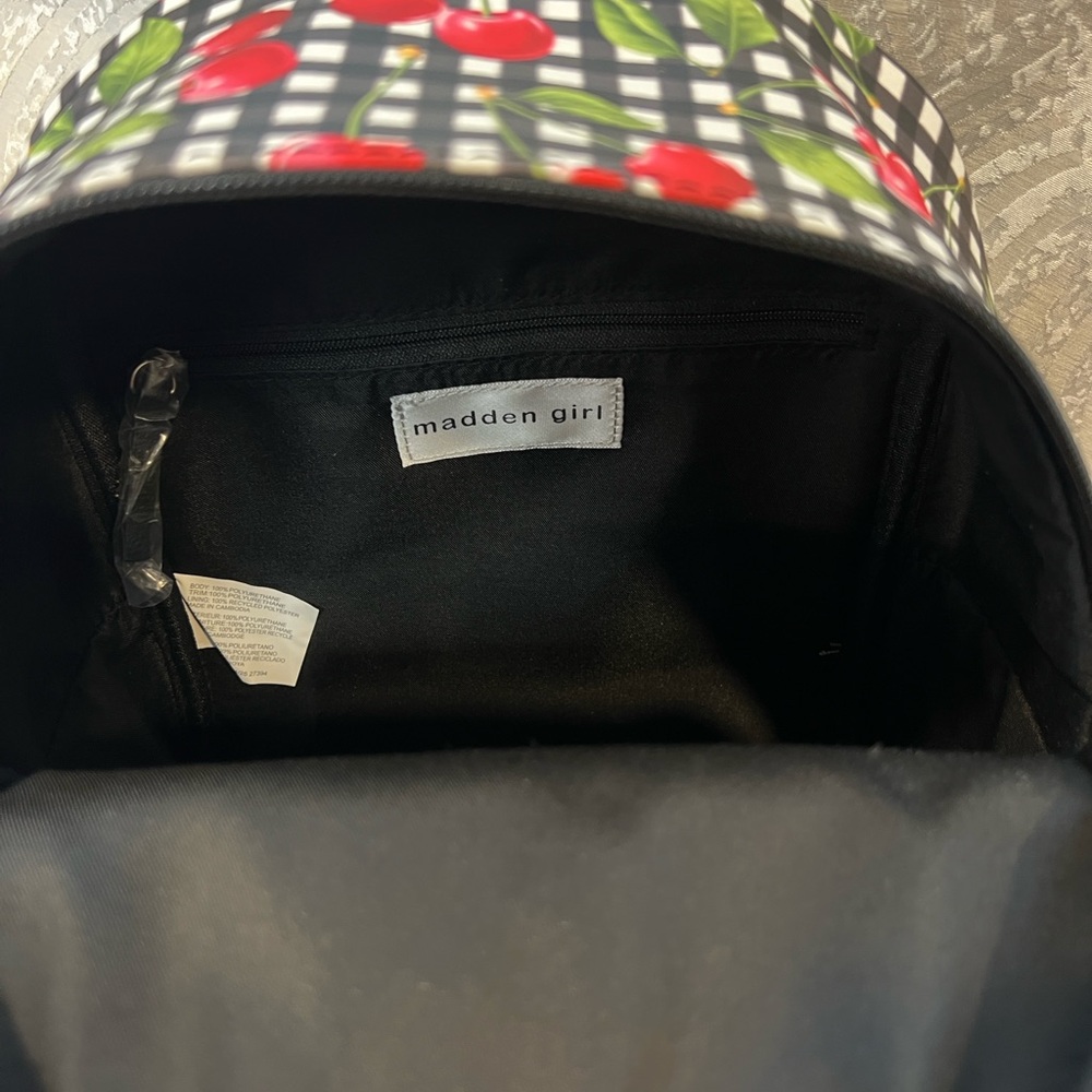 Madden Girl Cherry Patterned Backpack - image 6